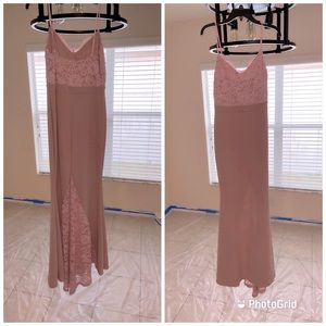 Purple/pinkish formal dress size large